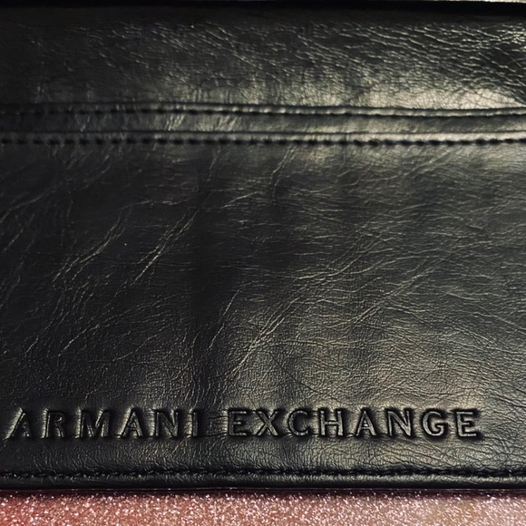 “ Armani Exchange “ Black Wallet - Picture 6 of 13
